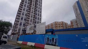 Обзор территории ЖК "Авиатика"