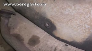 Замена приемной трубы на Nissan Micra