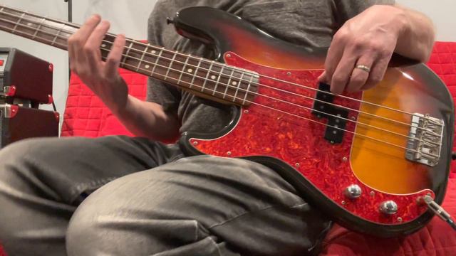 1989-1990 Fender Precision Bass PBD-62L Left Hand Lefty P Bass Sunburst MIJ Fujigen Japan смотреть онлайн