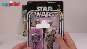 Retro Star Wars Protocol droid review - C-3PO, U-3PO, K-3PO, R-3PO from Stan Solo - Toy Polloi