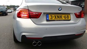 BMW 420i 4 SERIE EXHAUST SOUND SYSTEM SPORTUITLAAT   UITLAAT by WWW  MAXI PERFORMANCE  nl
