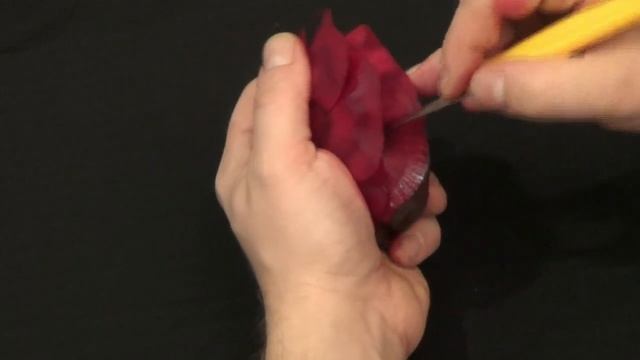 #93 How to make rose from beetroot / Jak zrobić różę z buraka смотреть онлайн