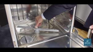 How to clean your Hobart Ecomax Plus Undercounter Dishwasher or Glasswasher