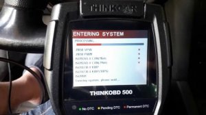 Ebay-en vett  OBD legjobb ár-értékarányos műszer: Thinkcar 500 vétel,kibontás,frissítés ,próba