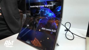 CES 2024 Asus Zenscreen Fold OLED MQ17QH
