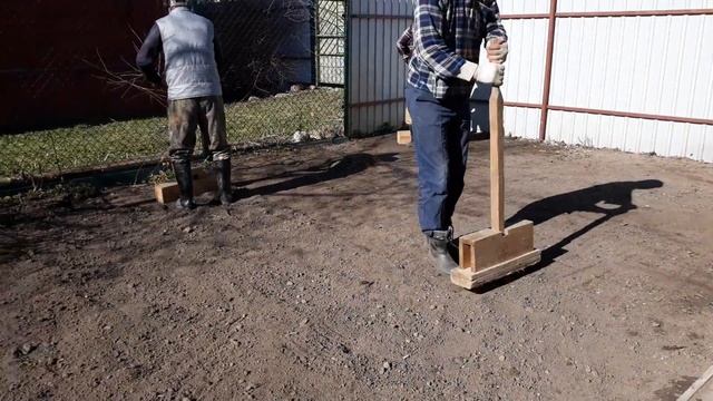 Трамбовка грунта под газон +7(905)602-48-88 смотреть онлайн