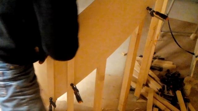 Изготовление,гнутый,криволинейной деревянной лестницы