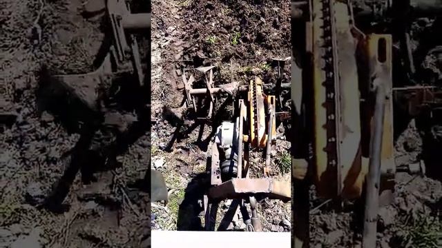 Делаем фрезу на мини трактор кмз 012 часть 2. смотреть онлайн