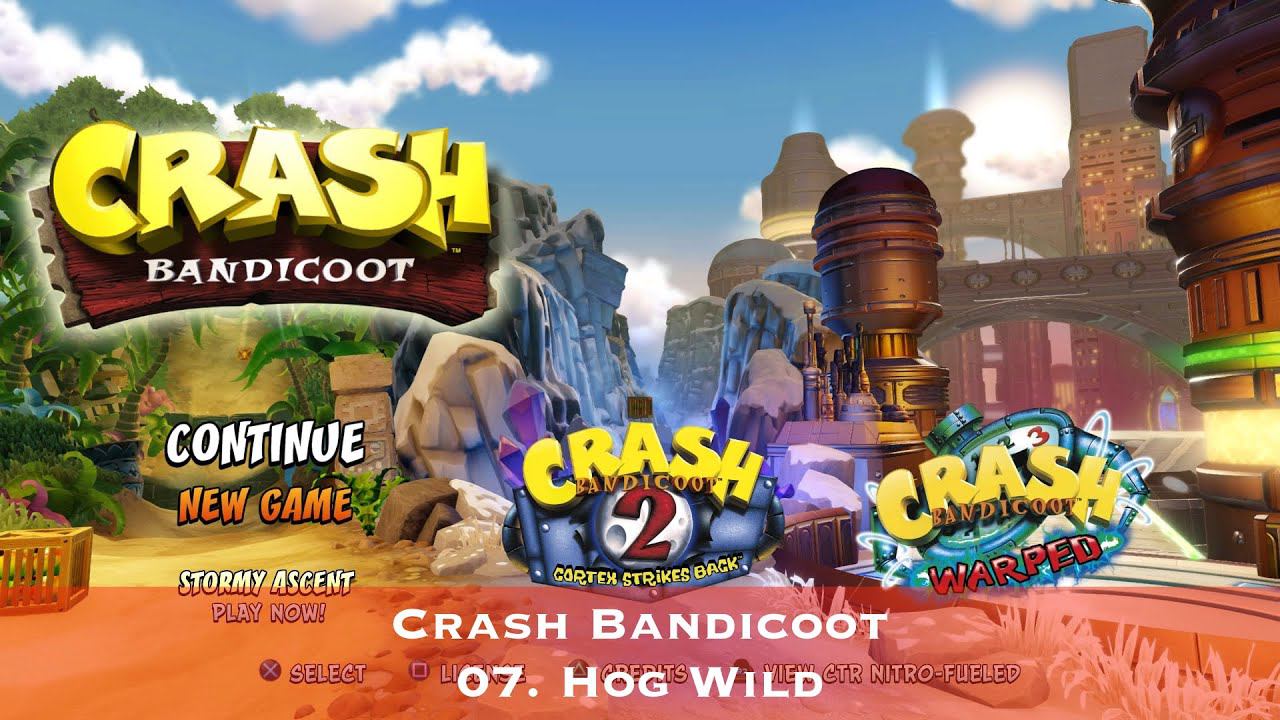 Crash Bandicoot - 07. Hog Wild - Сбор всех кристаллов