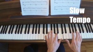 "Les Moulins de Mon Coeur" Dm  (Tutorial + Partition PDF/Piano Score PDF Sheet Music) Cover