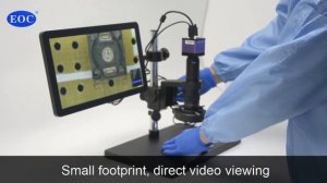 EOC MICROSCOPE E-H130 1.3MP VGA with 13 inch HD monitor