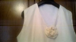 Шитьё.  Ночная рубашка для мамы. Размер 50/52.