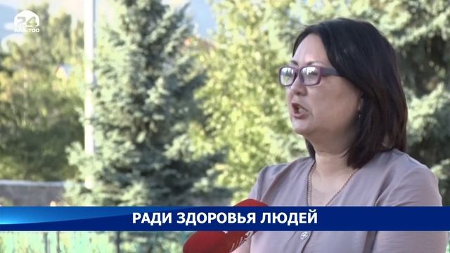 В инфекционной больнице Иссык-Кульского района сейчас идет капитальный ремонт смотреть онлайн