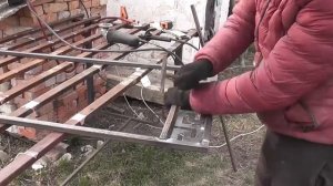 Не простая дверь в уличный туалет своими руками!!!