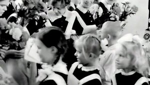 Последний звонок. Тюмень, школа №7, 1971г.