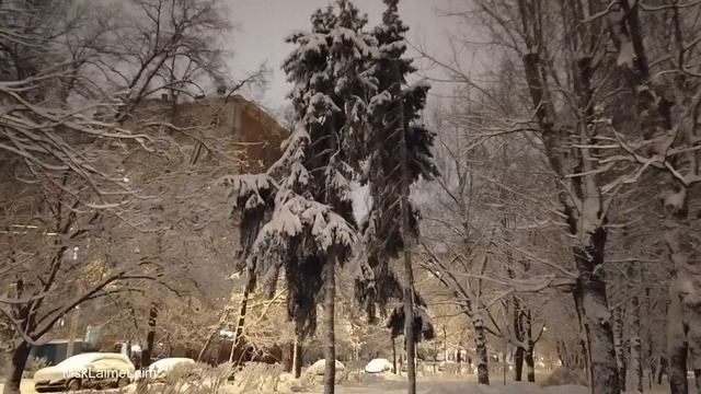 После снегопада в Москве