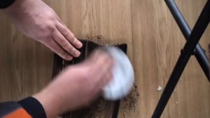 Обжиг дерева или метод«подкуривание».Обработка маслом.Technology roasting cutting board.