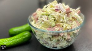 Отличный Салат На Скорую Руку Из Самых Простых Продуктов!