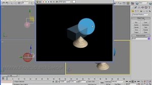 3dsmax.  Урок 202. Настройка прозрачности материала