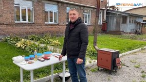 Отопительная печь Батыр от компании Теплодар. Готовим плов в казане
