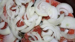 Кижуч в сметане
