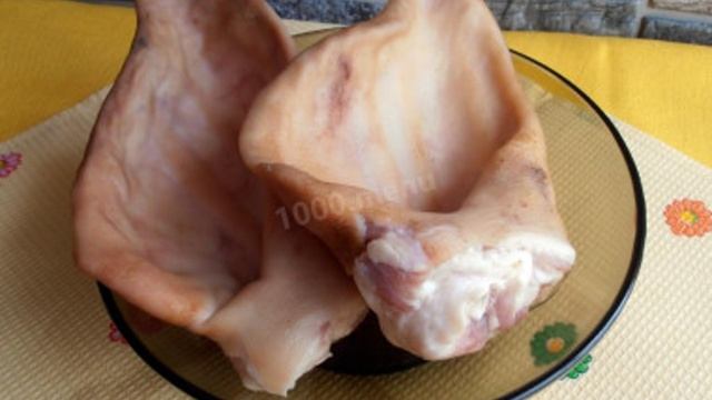 Свиные уши по корейски в домашних условиях