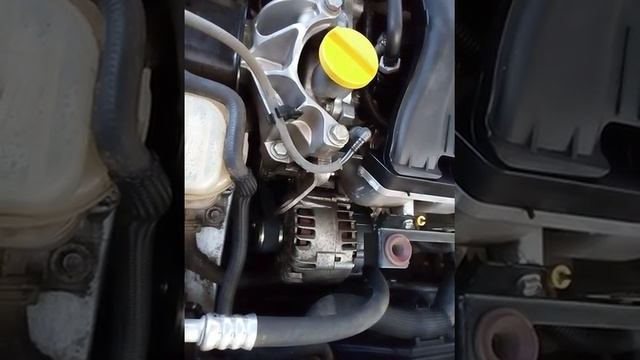 Laguna III - свист под капотом на холостых на горячем двигателе смотреть онлайн