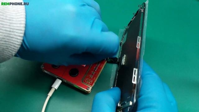 Замена дисплея на iPhone X смотреть онлайн