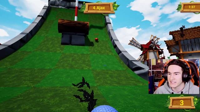 ВЫБЕРИ ПРАВИЛЬНУЮ ЛУНКУ ЧТОБЫ ВЫЖИТЬ ★ УГАРНЫЙ ГОЛЬФ С ДРУЗЬЯМИ В GOLF IT #1 смотреть онлайн