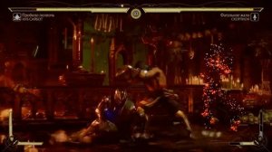 Mortal Kombat 11 Нуб Сайбот против Скорпиона | очень сложно