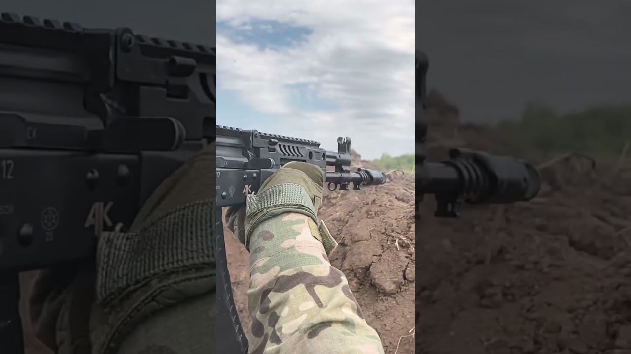 120 fps / АК-12 Слоу мо / Замедленный выстрел / Калашников Автомат / Нск Ранчо slow motion #нскранчо смотреть онлайн