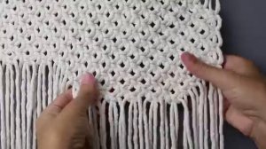 SOUSPLAT EM MACRAMÊ CORAÇÃO  MACRAMÊ PASSO A PASSO  CENTRO DE MESA #tutorialmacrame_[360p]