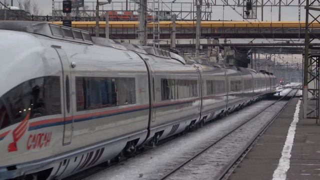 ВСК Электропоезд ЭВС1-14 «Сапсан» сообщением Санкт-Петербург – Москва смотреть онлайн