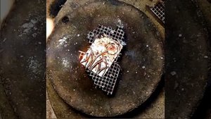 ПАЙКА СЕРЬГИ ИЗ МЕДИ И НЕЙЗИЛЬБЕРА / работа ювелира