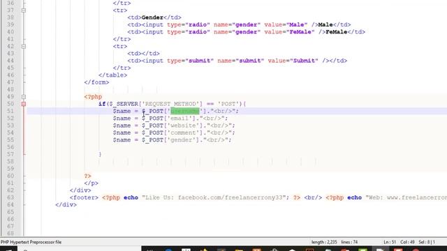 PHP Fundamentals Part - [30] : Form Validaton using PHP смотреть онлайн