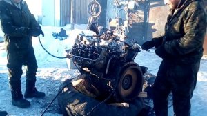 ЯМЗ-236 первый запуск после переборки