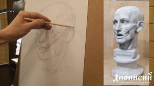 Рисунок экорше головы 1 часть