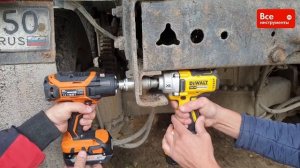 Сравнение аккумуляторных гайковертов. AEG vs Dewalt