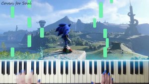 Sonic Frontiers OST - I'm Here (Easy Piano Tutorial)