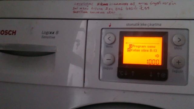 Bosh logixx 8 sensitive resetleme смотреть онлайн