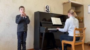 Оскирко Арсений,младшая группа,блокфлейта,Мостовская ДШИ.Р.н.п. Не летай,соловей.