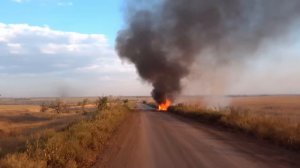 Покатушки в прифронтовой зоне .