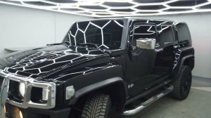 Hummer H3 с тонировкой в 2 стекла