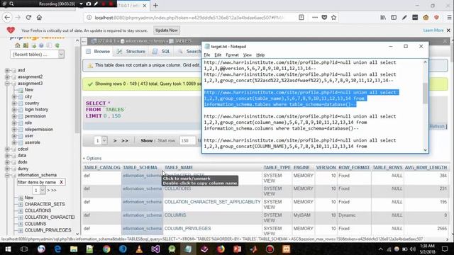 Sql Injection Attack In Hindi/Urdu