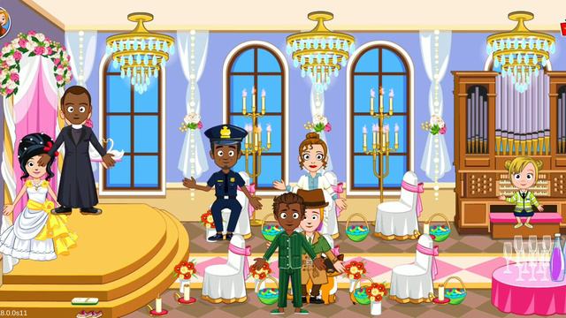 Свадебная жизнь. Май таун. Свадьба мой город, игра смотреть онлайн