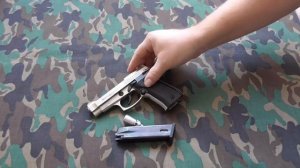EKOL Special 99 rev II 9 mm P.A.K. & shooting & slowmotion.