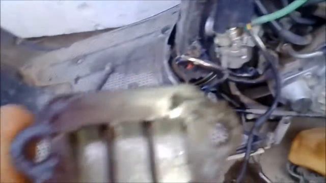 Ремонт Honda Tact af-09 (af05e) 1ч. смотреть онлайн