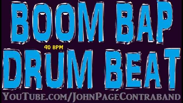 Half Hour Boom Bap Drum Beat 90 bpm Practice Loop смотреть онлайн