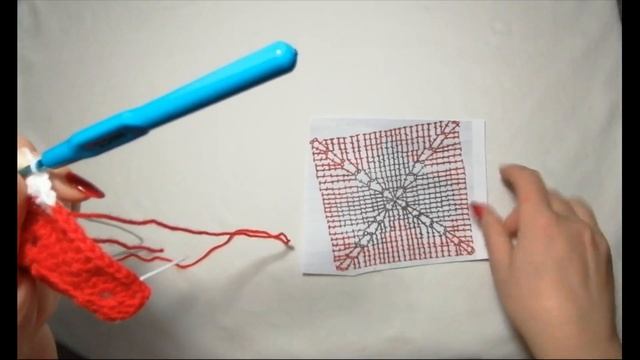 Как связать сердечко крючком. Сердце крючком в квадрате схема для пледов, носков.
