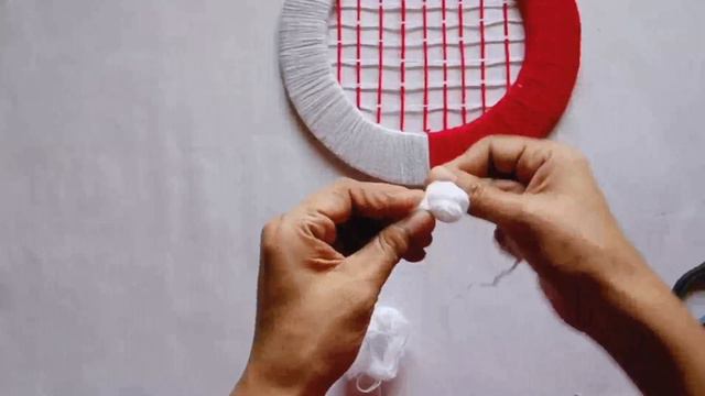 Super easy woolen craft | DIY Sabina's Creation | Cardboard Wall hanging Craft Best out of waste | смотреть онлайн